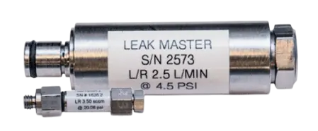 Leak Orifice Installed