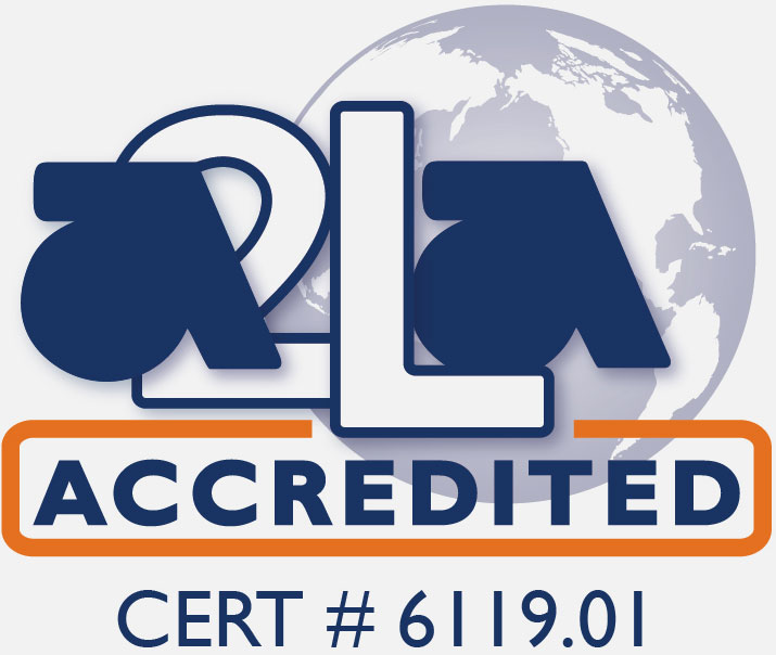 A2LA Accredited Symbol